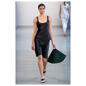 Bevza BIANCA Satin Tank Dress